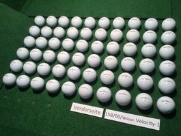60 Golfbälle Wilson Velocity (sehr schön)