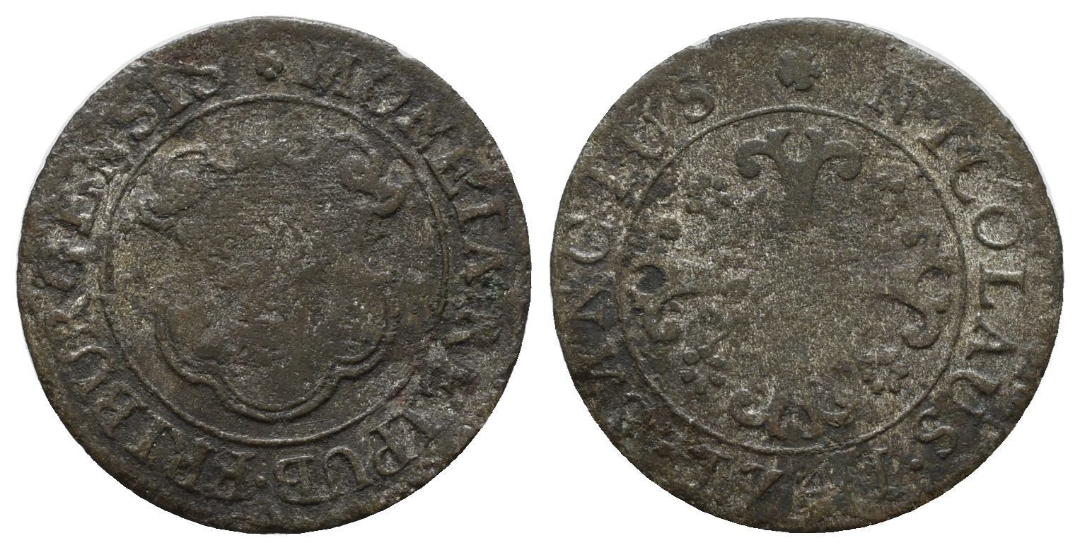 Tutti le monete: Freiburg Kreuzer 1741  /2220 – Usato da Trimbach venduto da Solothurn1