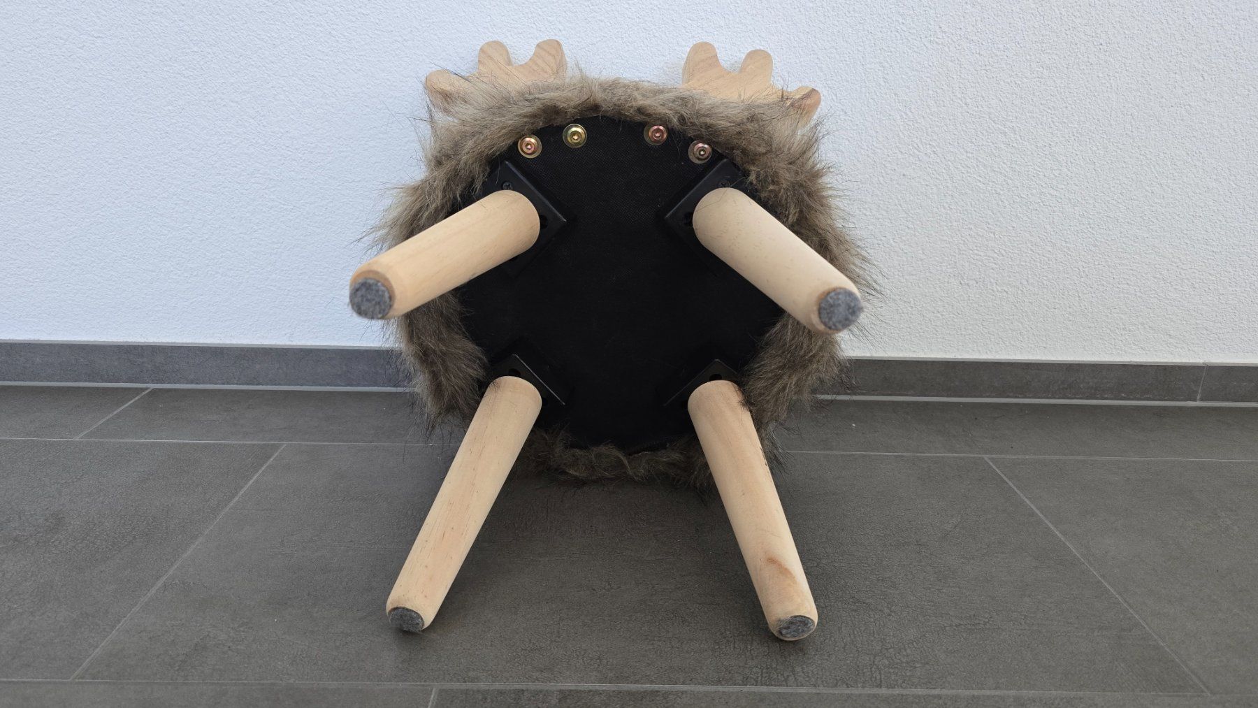 Sgabelli: Elchhocker, Kindersitz, Dekoration Herbst/Winterzeit – Usato da Sattel venduto da Saj3s 4