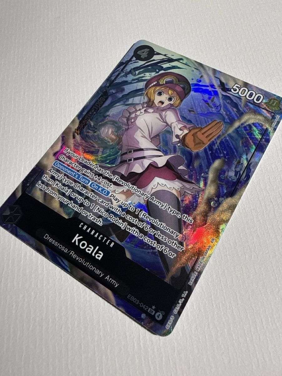 Bandai Carte collezionabili: One Piece TCG Koala EB03-042 – Nuovo (secondo la descrizione) da Dübendorf venduto da godpack 2