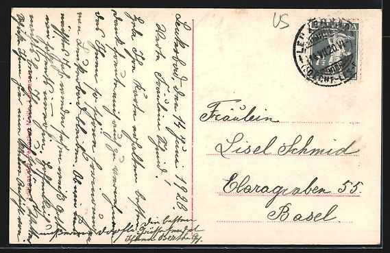 Cartes postales: Loeche-les-Bains, Vue generale et la Gem – D'occasion à Berlin par bartko-reher 1