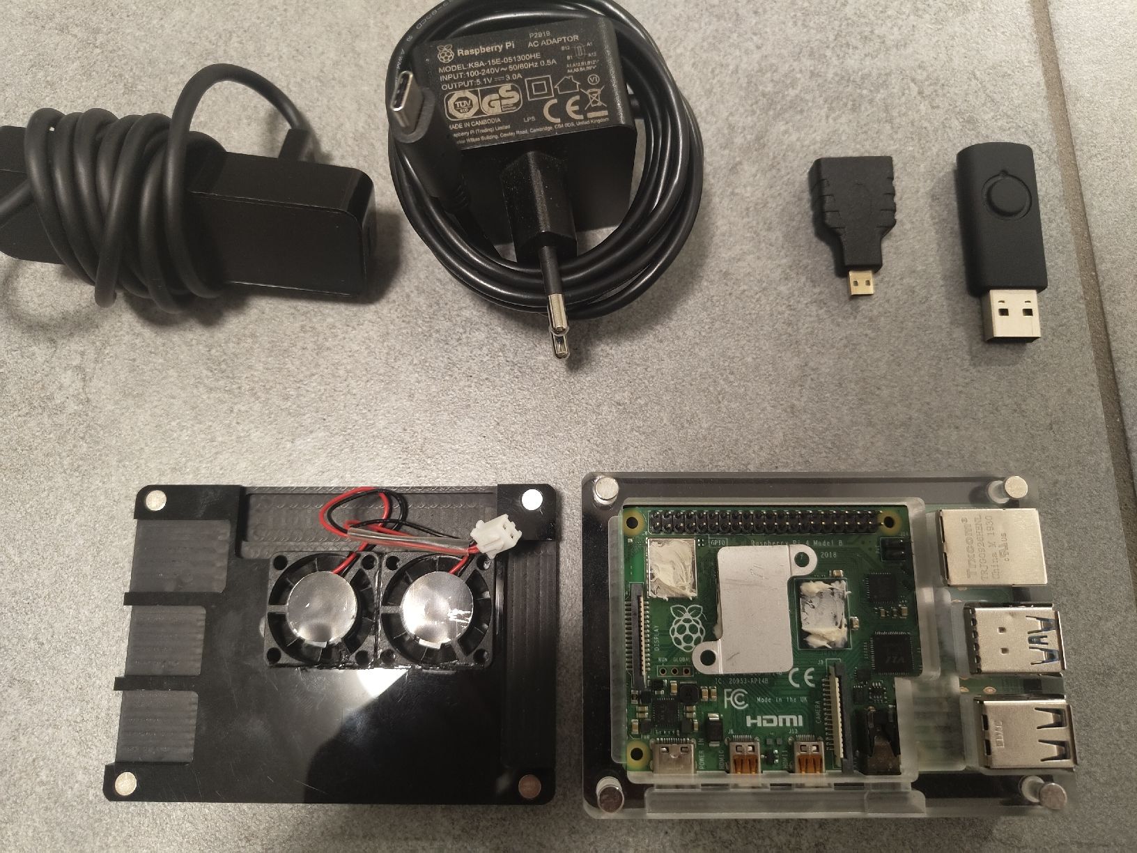 Raspberry Pi PCs: Raspberry Pi 4 4GB Komplettset – Gebraucht aus Frauenfeld von Kepow 1
