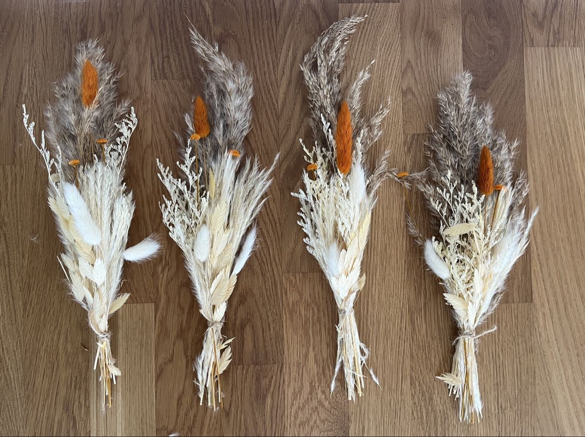 Boohoo Tutte le decorazioni: 9 Boho Trockenblumen-Sträusschen – Usato da Steinen venduto da nic_yk9v 1