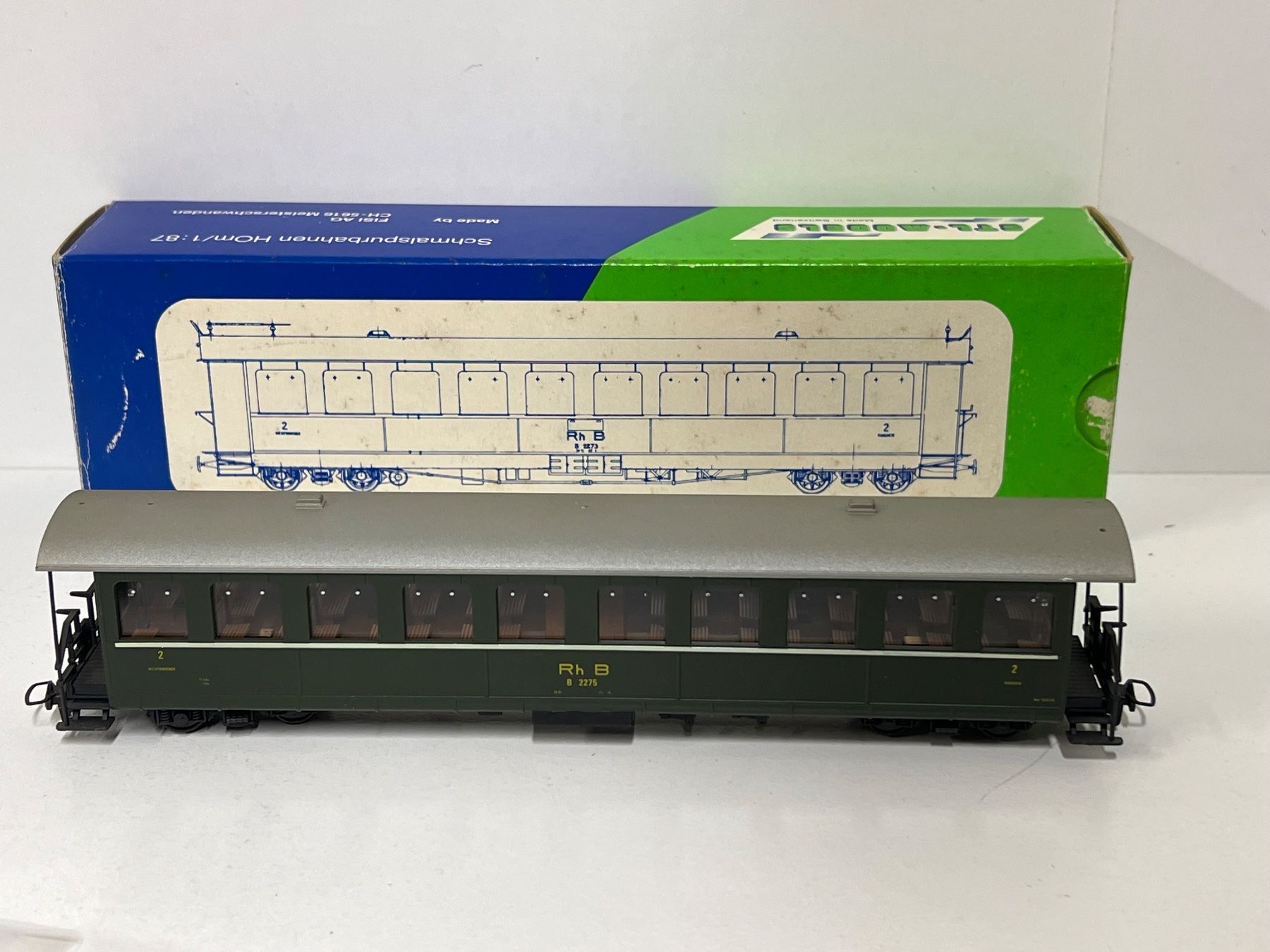 Modelleisenbahnen: STL - MODELS RhB B 2275  H0m – Gebraucht aus Neuenhof von ludovicco 2