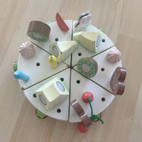 Spielzeug Set: Pizza und Kuchen 