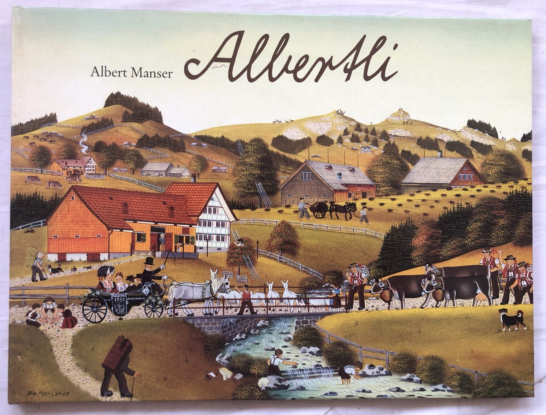 Libri: Albert Manser - ALBERTLI - Silva Verlag – Usato da Schaffhausen venduto da durruti
