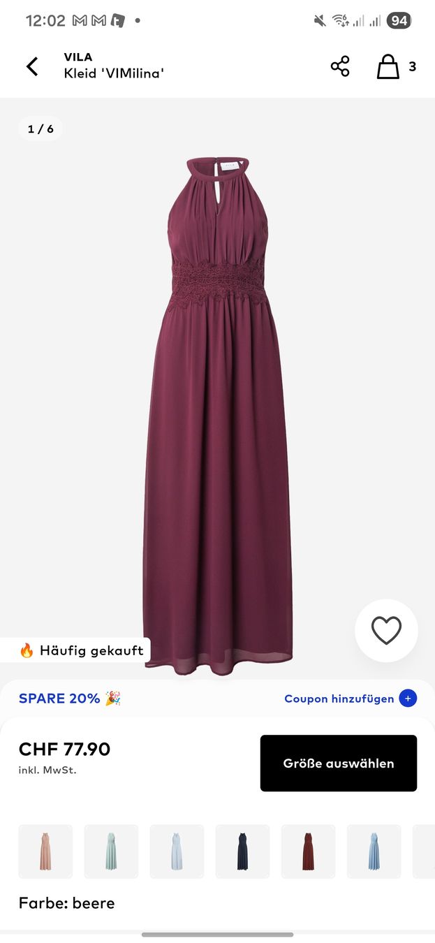 Vila Vestiti: Vila Kleid - Grösse 34 – Nuovo (secondo la descrizione) da Rickenbach b. Wil venduto da VeryLovelyThings 9