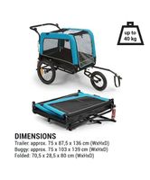 Hundeanhänger/Buggy