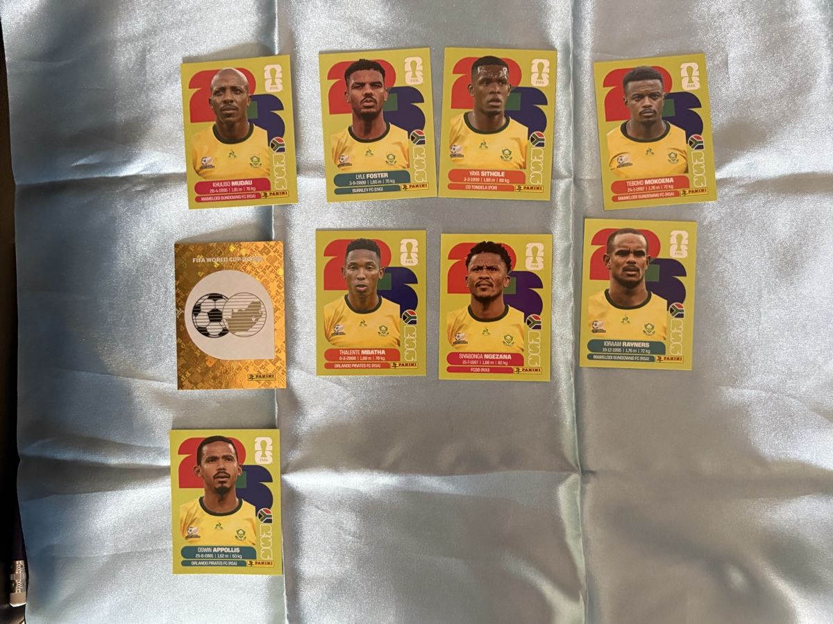 Panini Carte collezionabili: Südafrika Panini WM 2026 – Nuovo (secondo la descrizione) da Luzern venduto da jas_bd2h