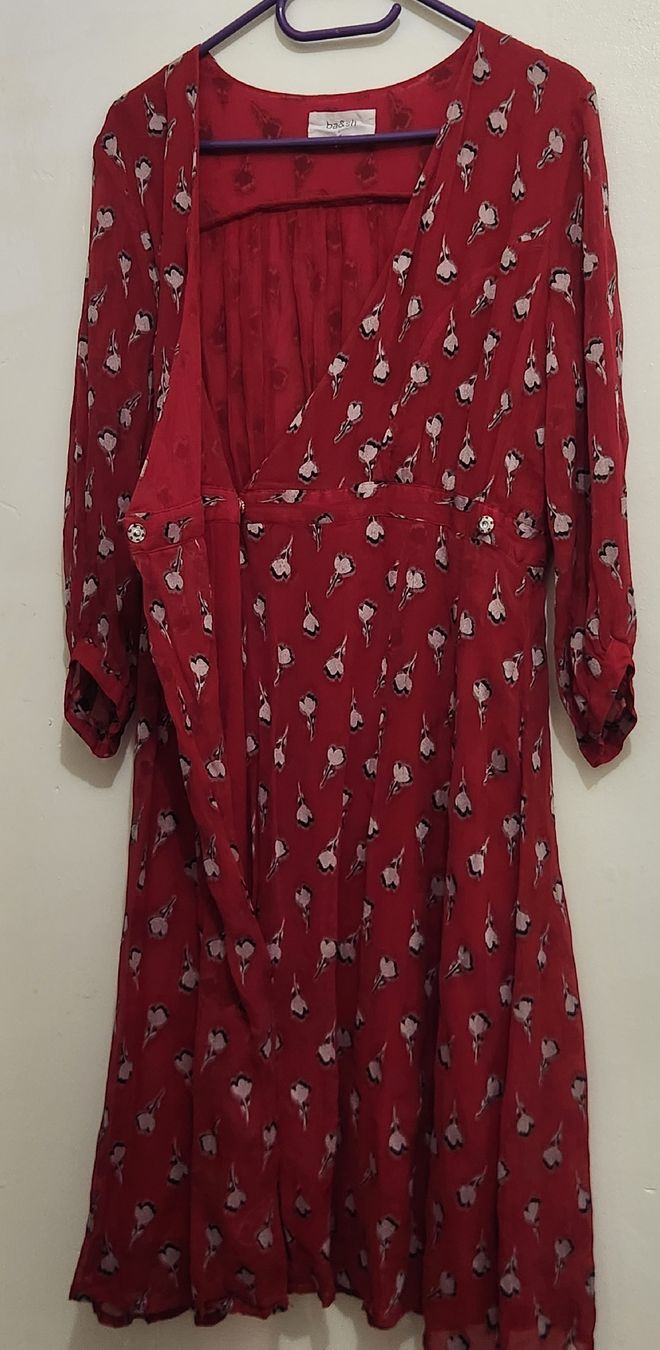 Ba&Sh Vestiti: Robe ba&sh imprimée rouge taille 3 ( L) – Usato da Niedergösgen venduto da Eva2410 8
