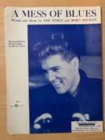 ELVIS PRESLEY - A MESS OF BLUES - 1960 - Klavier und Gesang