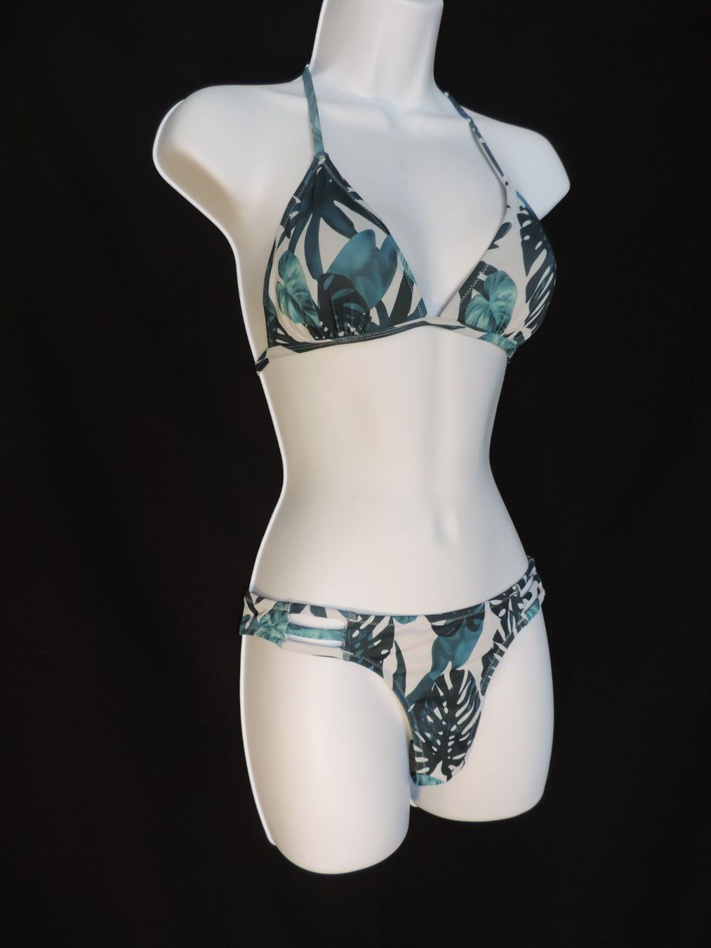 Costumi da bagno & Bikini: maillot de bain 2 pièces exotic vert turquoise – Usato da Genève venduto da Axelle333 3