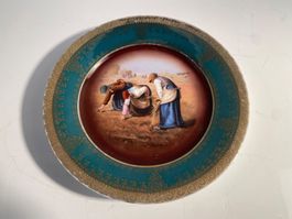 Antiker Zierteller, Wandteller Wiener Porzellan - Top