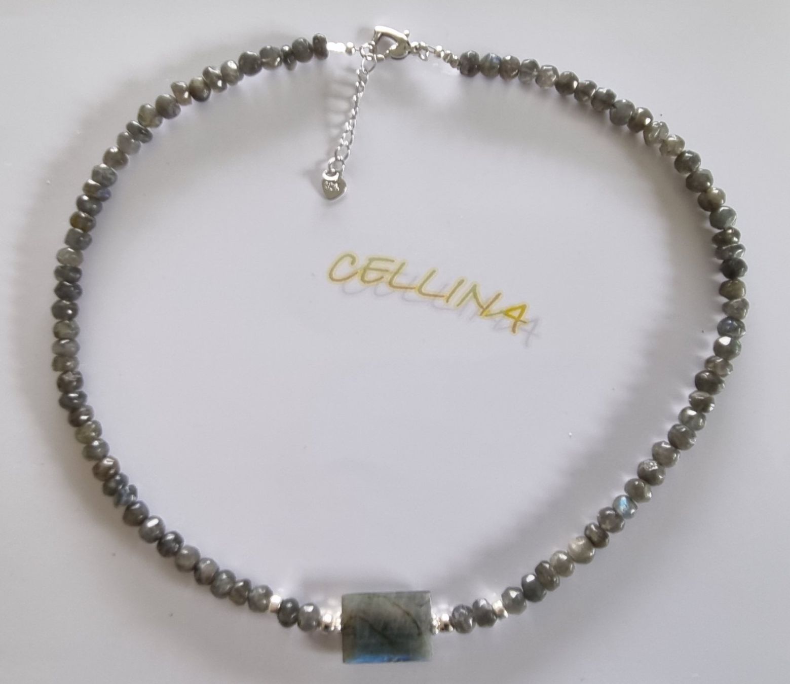 Catenine: Labradorit Halskette 359 – Nuovo e nell'imballaggio originale da Luzern venduto da Cellina1 1