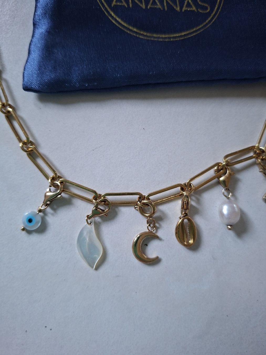 Colliers: Collier charms acier inoxydable – Neuf (Voir description) à Le Landeron par Liline89 1