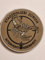 Polizei abzeichen Badge Stadtpolizei Zurich Pvc Klett