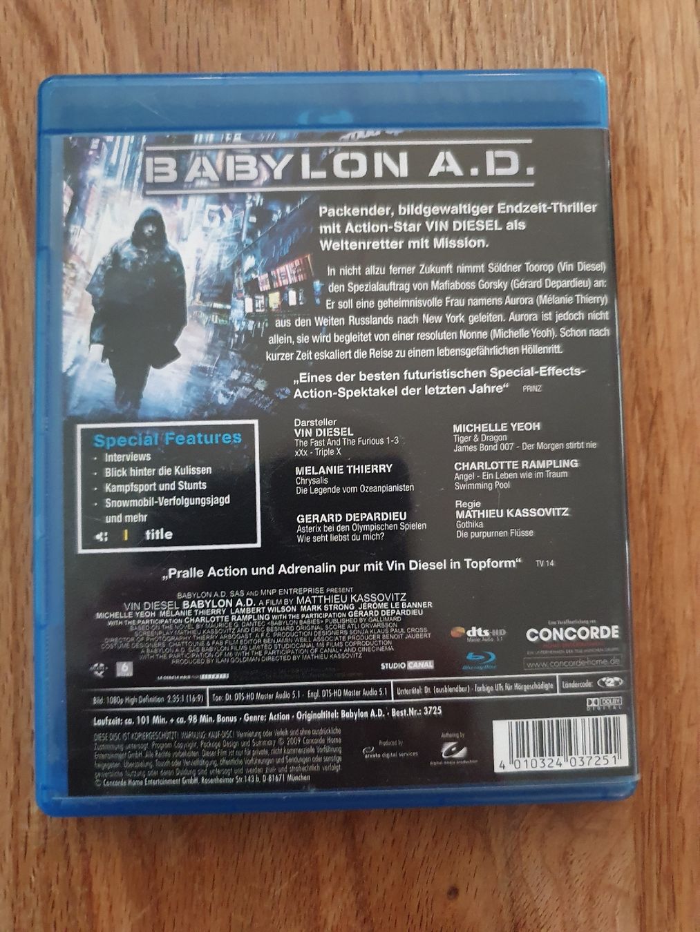 Alle DVDs: Blue-ray Disc "Babylon A. D." – Gebraucht aus Eglisau von Connemara 1