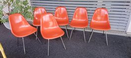 6 x Eames Herman Miller Stühle