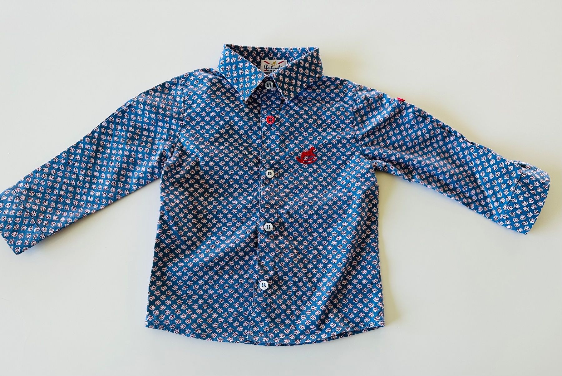 Hemden, Tops & T-Shirts: Luxus Hemd von Italien Gr80 – Gebraucht aus Meggen von kammann