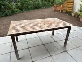 Gartentisch aus Teak Holz von Möbel Pfister