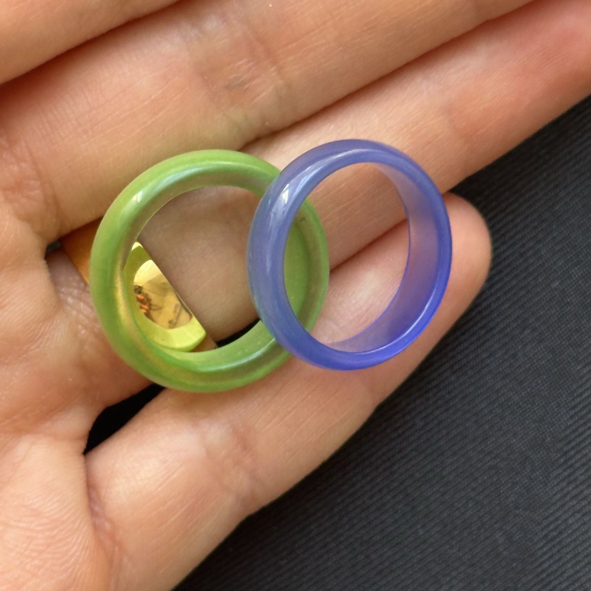Murano Ringe: Glas Ringe Set  – Neu (gemäss Beschreibung) aus Givisiez von dor_xb9k 1