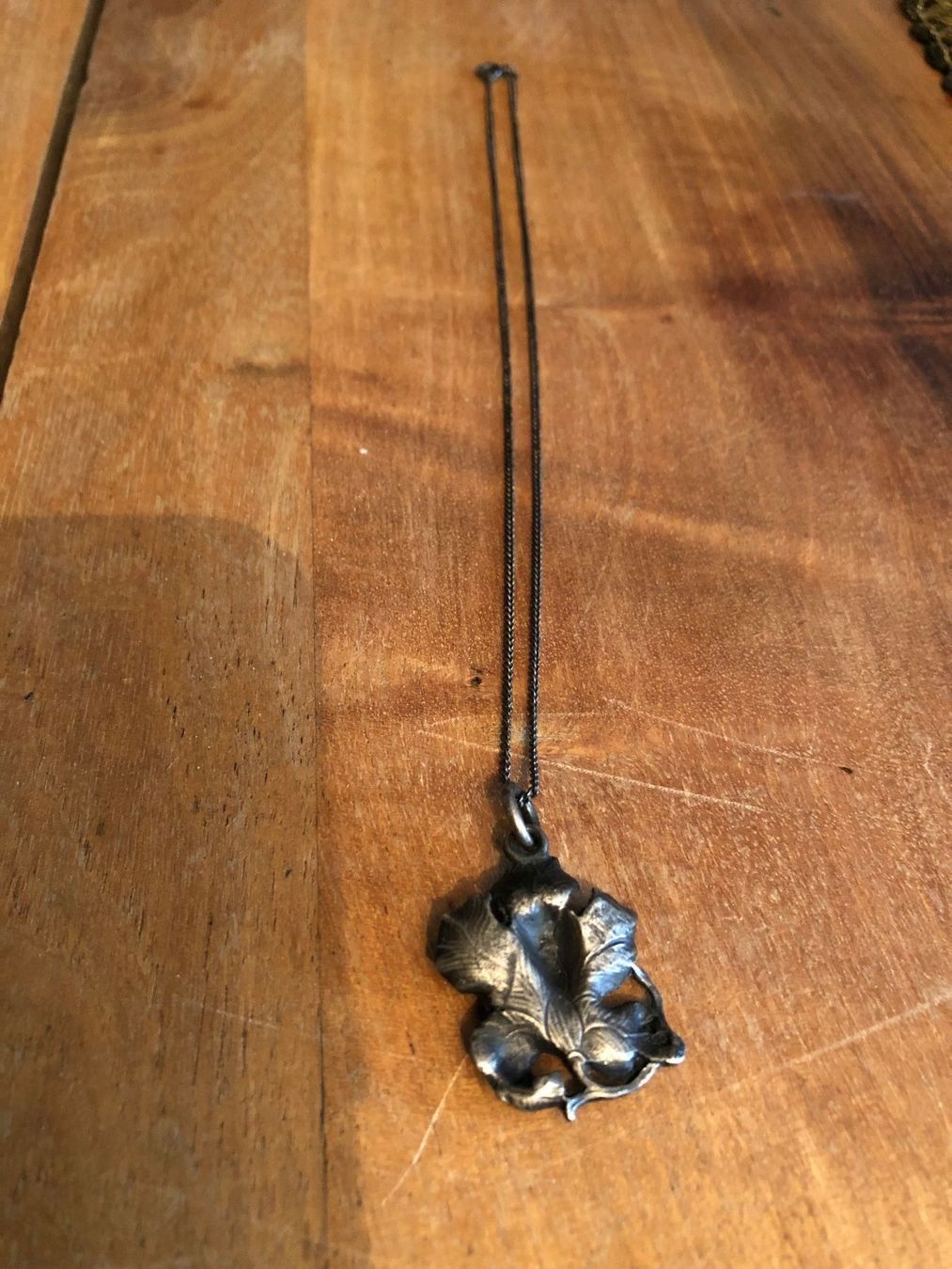 Catenine: Jugendstil-Collier. Beidseitig tragbar. – Usato da Wald ZH venduto da mlnt 7