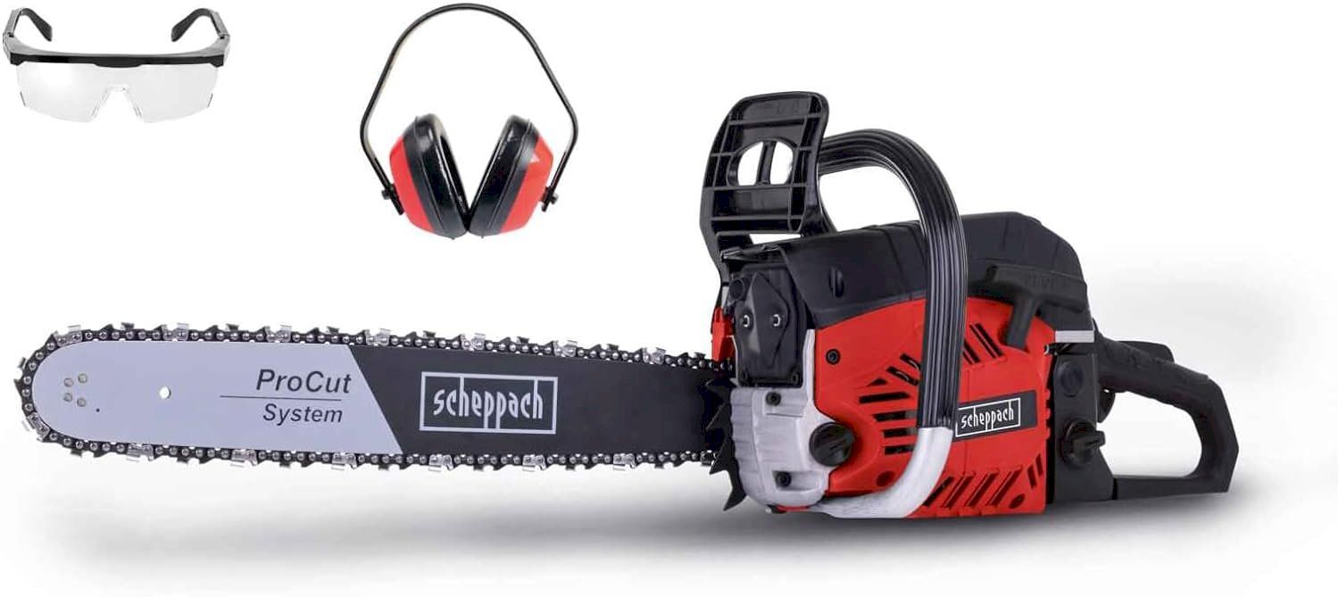 Scheppach Sägen: Scheppach Benzin Kettensäge CSP530S – Neu und originalverpackt aus Bottighofen von zaap