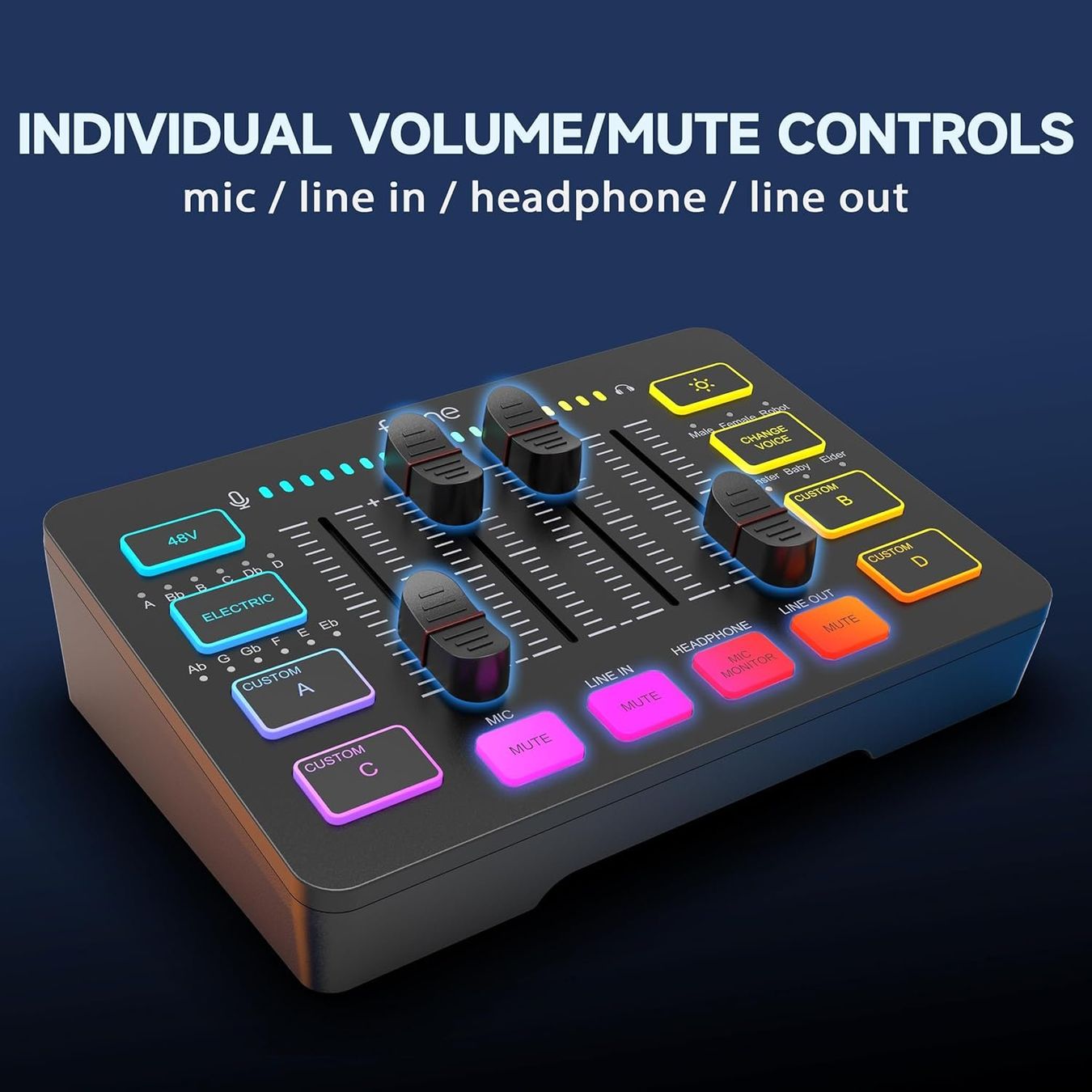Console di mixaggio: Gaming Audio Mixer für PC – Nuovo e nell'imballaggio originale da Geneve venduto da Titi2008 1