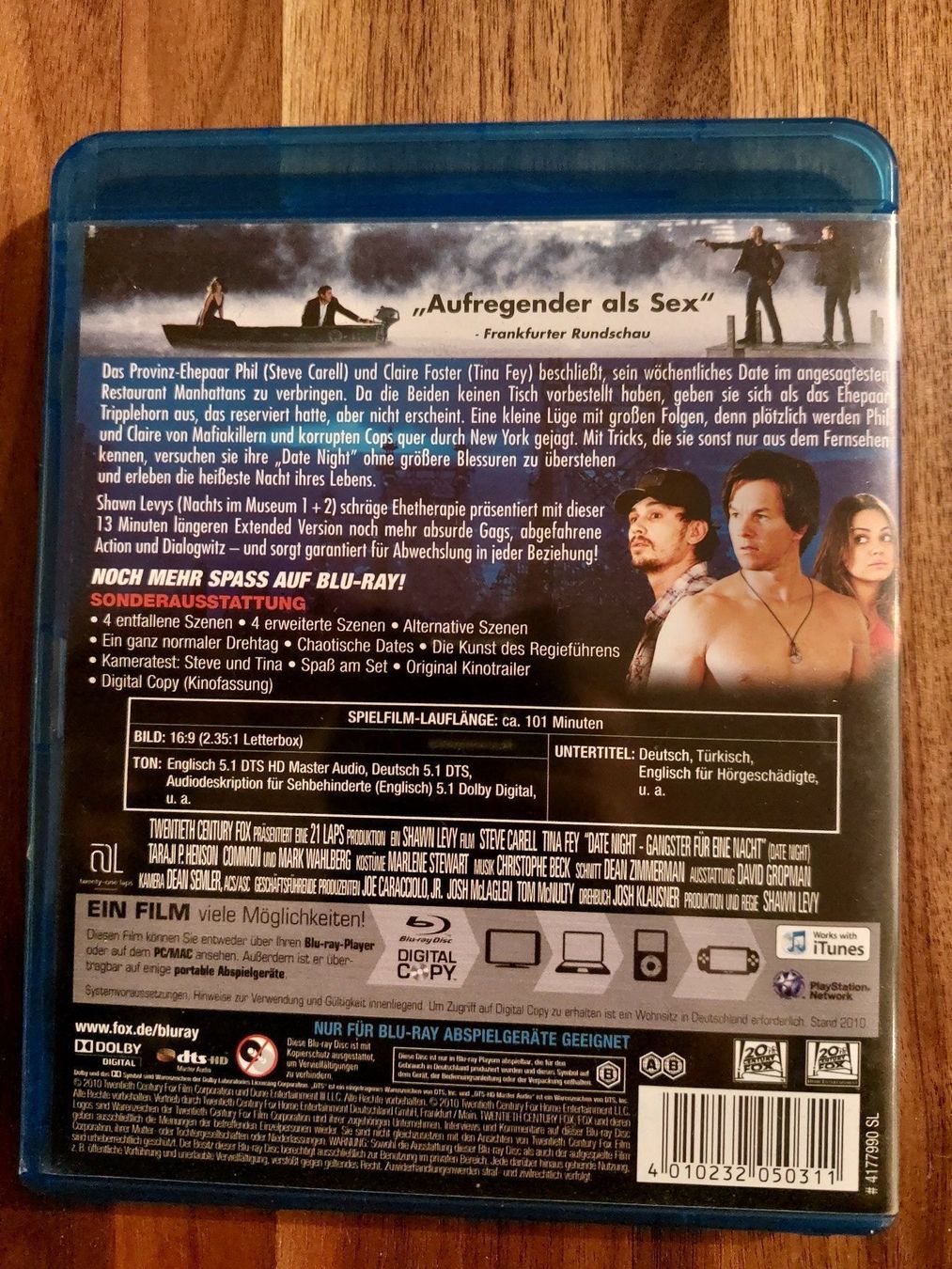 Tutti i DVDs: Blu Ray - Date Night – Usato da Rheinfelden venduto da Onyx74 1