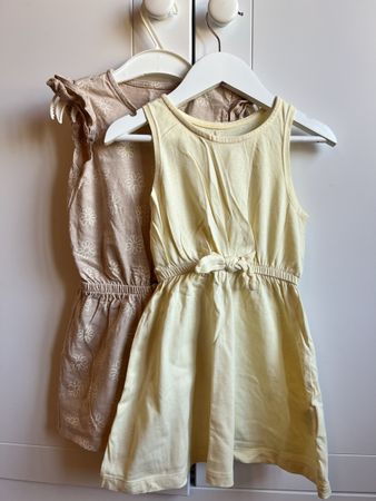 H&M/C&A Sommerkleider/Jumpsuit, Gr. 92, Top Zustand!