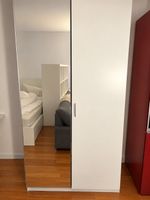 IKEA Kleiderschrank Weiss 100x200 – Spiegeltür & Schubladen