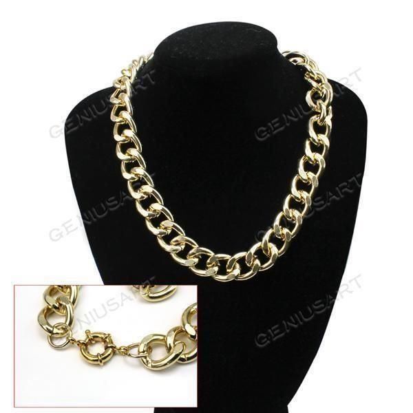 Catenine: grosses Collier vergoldet ca. 46 cm – Nuovo e nell'imballaggio originale da Mund venduto da Happy_trader