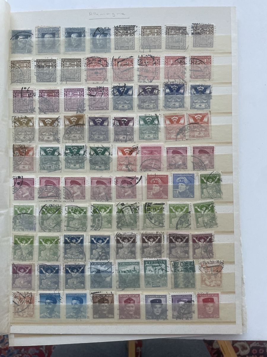 Tutti i francobolli: Briefmarken-Sammlung: Tschechien – Usato da Meierskappel venduto da Hala03 4