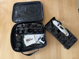 Tondeuse cheveux rechargeable avec accessoires et mallette