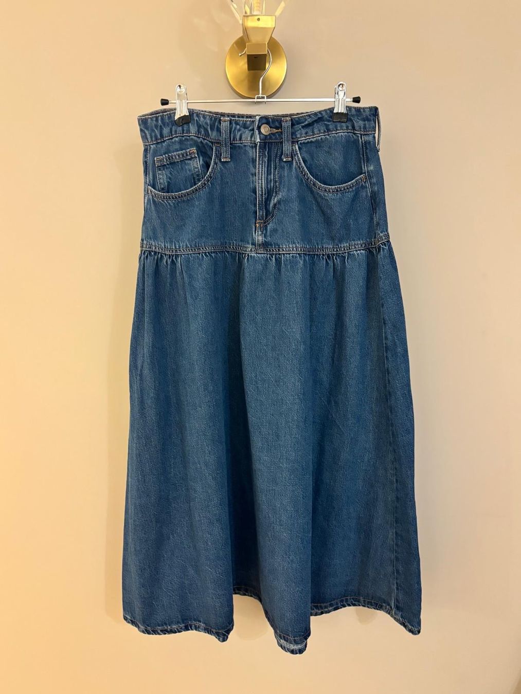 H&M Jupes: Jupe H&M T36 jean – D'occasion à Conches par chn_hgl6 1