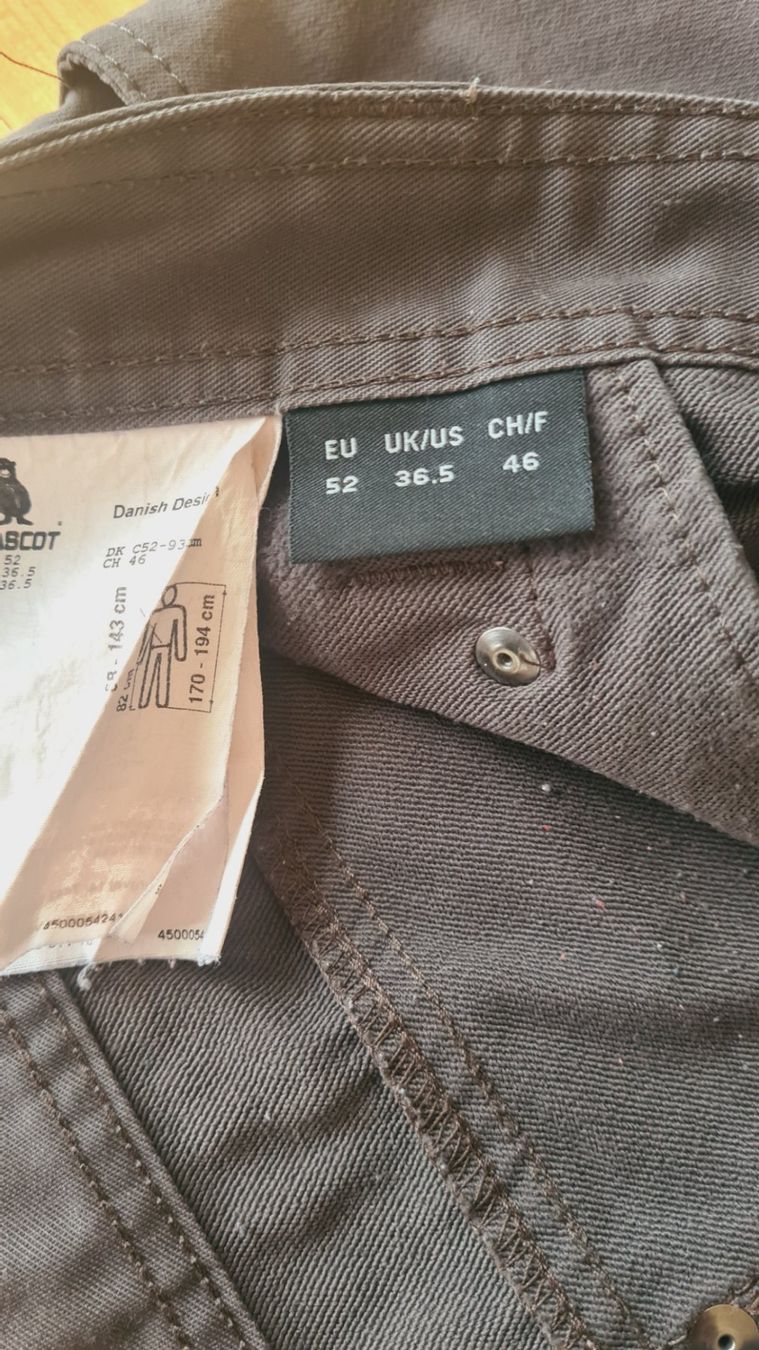 Pantaloni: Mascot Advanced Arbeitshose – Usato da Meggen venduto da sibmasch