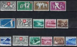 1951-1952-1953 (51-65) Postfrisch **