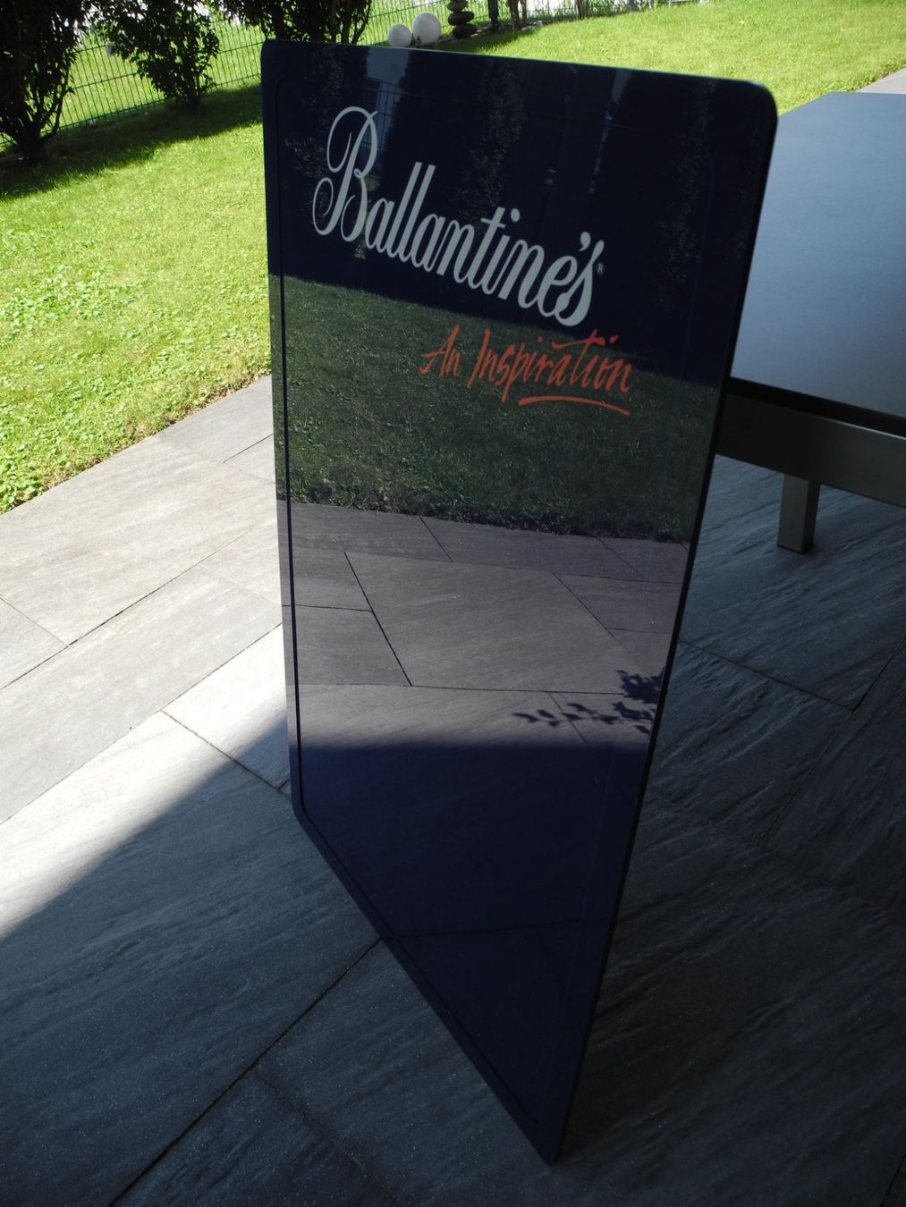 Insegne: XL BALLANTINES WERBUNG – Usato da Reinach AG venduto da Huckleberrysix 8