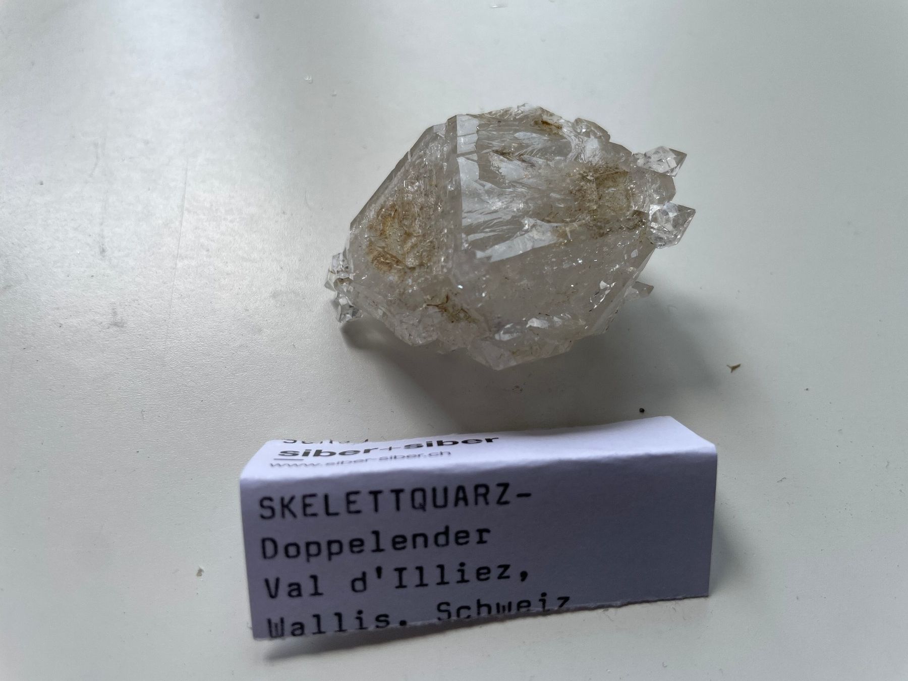 Minerali & Pietre curative: Skelettquarz-Doppelender CH – Nuovo (secondo la descrizione) da Winkel venduto da cma_df88 3
