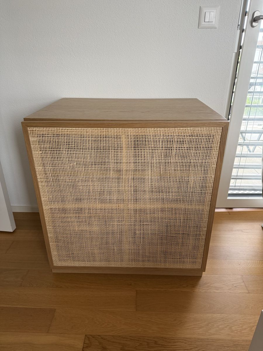 Mobili TV: Wood and rattan cabinet – Usato da Zürich venduto da _ade_ 1