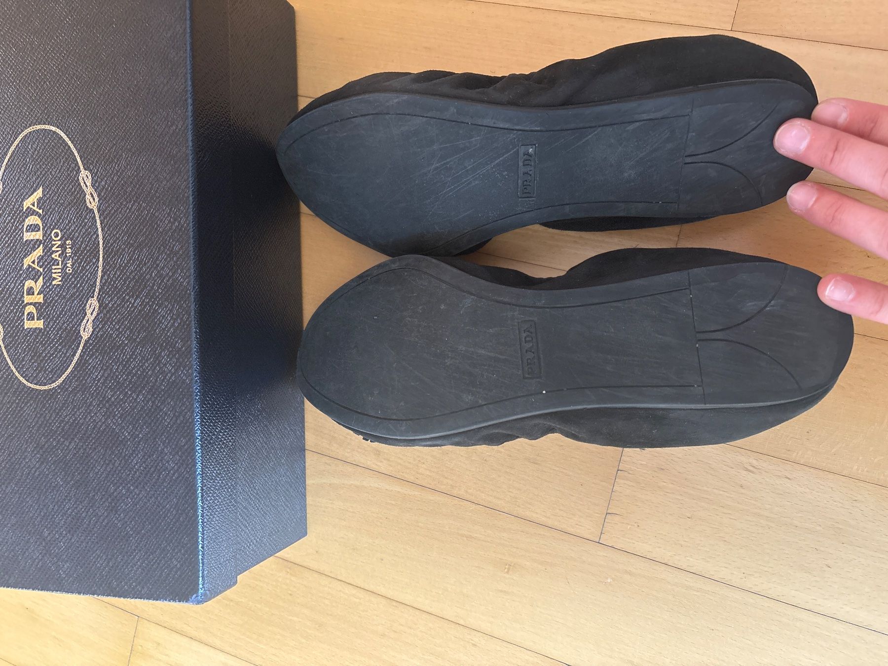 Prada Damenschuhe: Prada Ballerinas 41 – Gebraucht aus Zürich von stefwax12 1