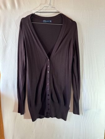 Braune Strickjacke von Zara Gr. M