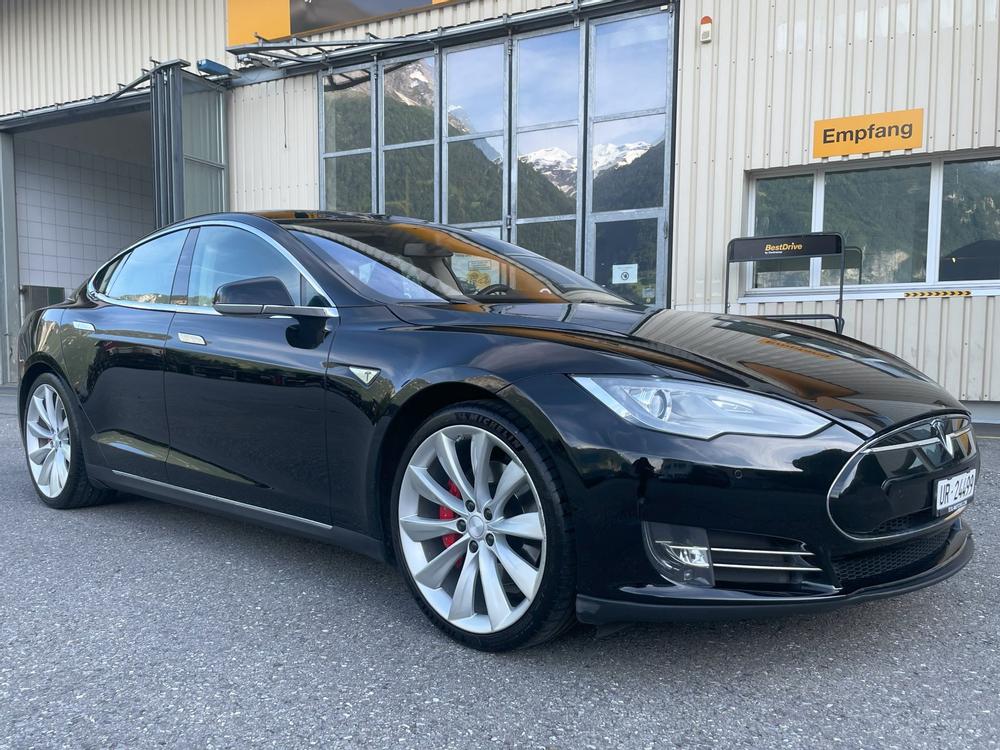 Tesla Model S P85+, free Supercharge, 7 Plätzer, ab MFK