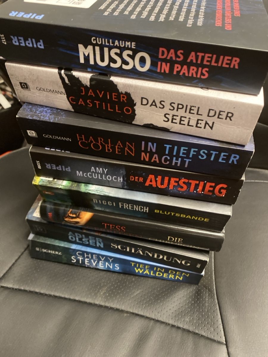 Livres: 8 spannende Thriller  – D'occasion à Erlinsbach SO par Silverstorm 2