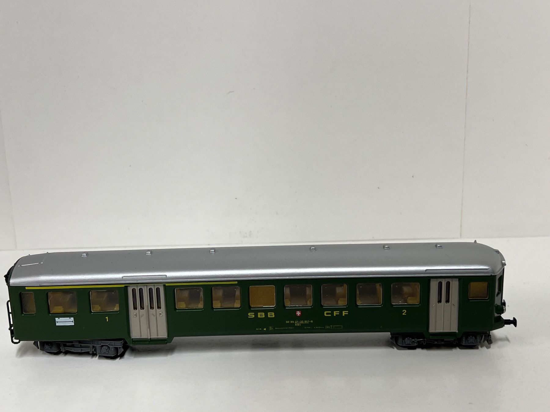Kleinbahn Modellini di ferrovie: KLEINBAHN Steuerwagen  SBB H0 DC – Usato da Neuenhof venduto da ludovicco