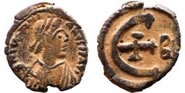 JUSTINIAN I Ae Pentanummium (527-565 AD)