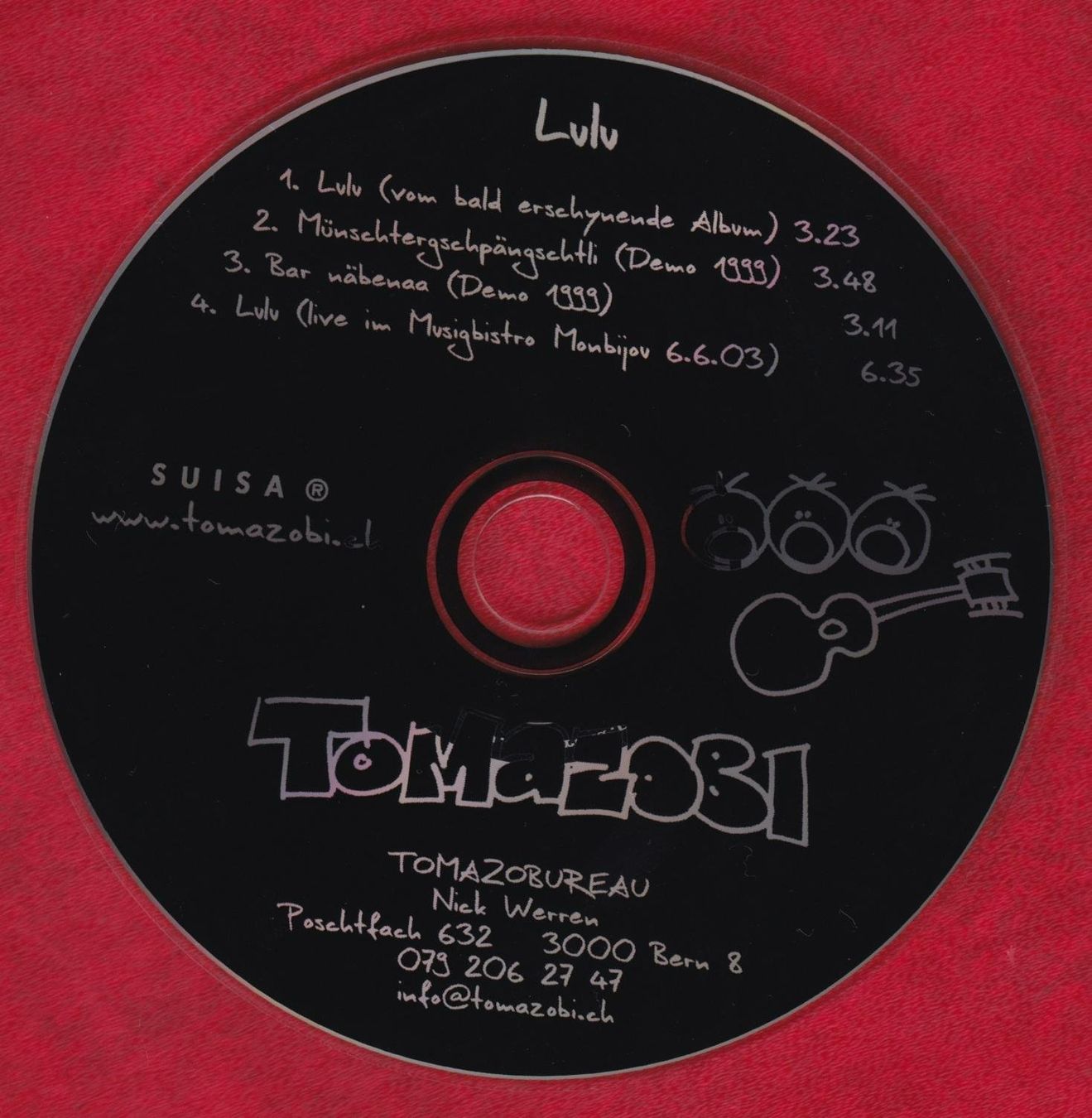 CD: Tomazobi - Lulu (CD-Single) – Usato da Zürich venduto da Pfluftl2000 2