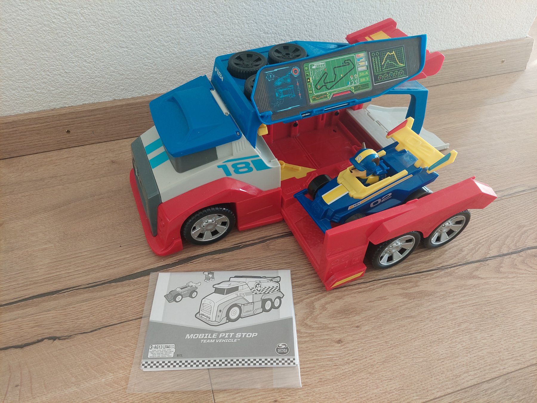 Giocattoli: Paw Patrol Ready Race Rescue Mobile Pit Stop – Usato da Mund venduto da milo18 1