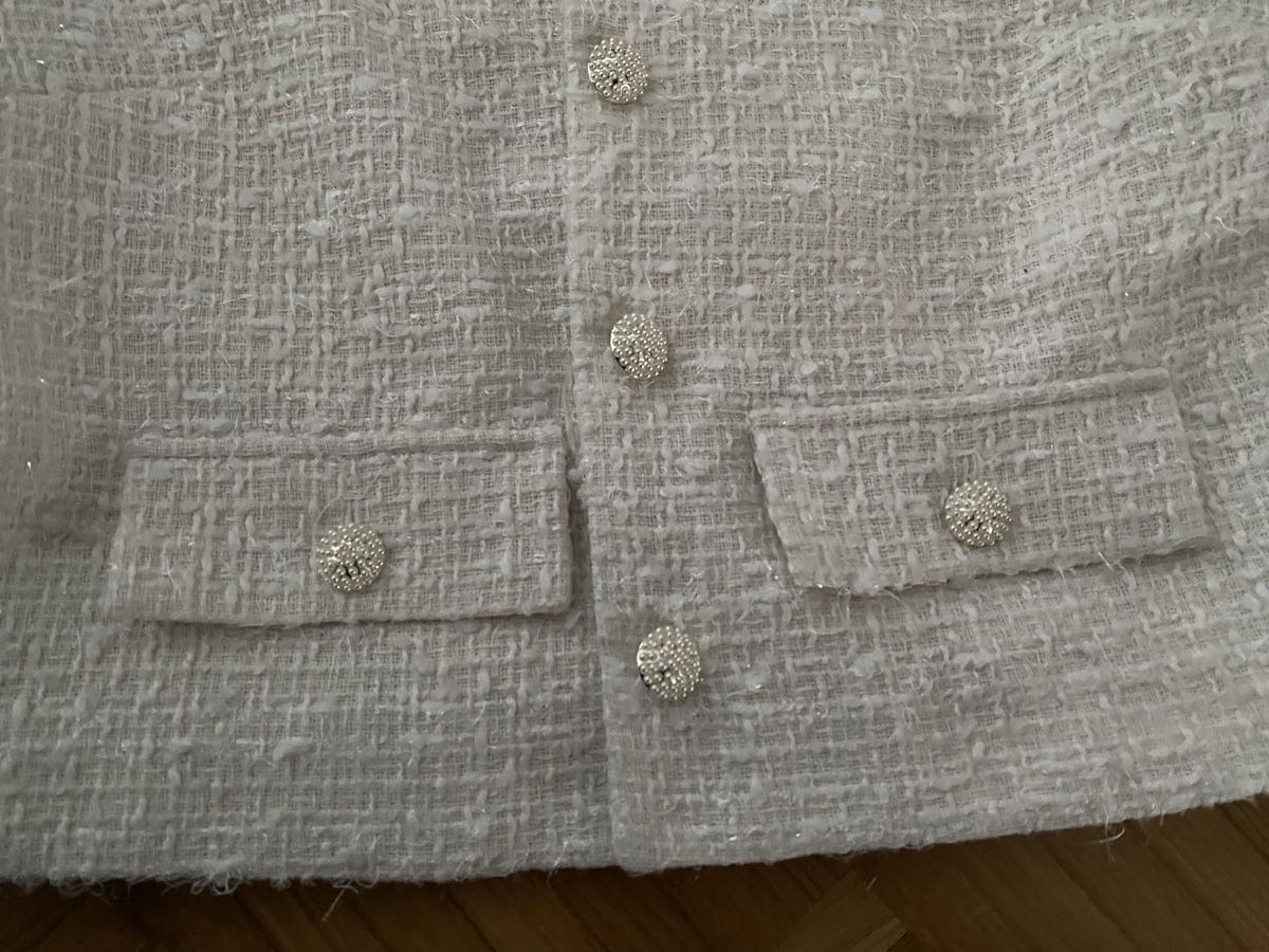 H&M Giacche: H&M Bouclé-Jacke Gr. M  – Usato da Wetzikon ZH venduto da sunshine054 3