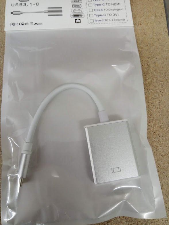 Adattatori: USB Type C zu HDMI Adapterkabel – Nuovo e nell'imballaggio originale da Ermatingen venduto da rik4rdo 1